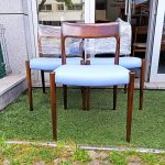 Nordic-style chairs. Nordic furniture in Porto. Vintage furniture in Porto. Furniture restoration in Porto.